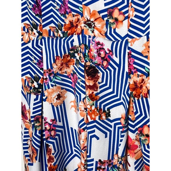 Anna Grace Dress Womens Medium Mini Sundress Floral Boho Cottage Summer Casual - Picture 6 of 12